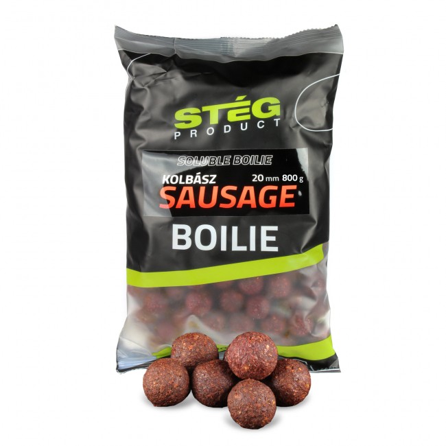 Stég Soluble Boilie 20mm 800g Sausage 