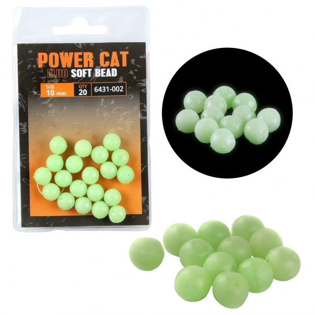 Fluo PVC Gyöngy Harcsázáshoz 10mm