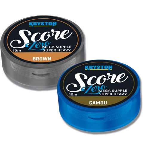 Score Zero Leadfree leader 45lbs 10m Brown  AKCIÓ -30%