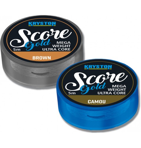 Score Gold Heavyweight Leadcore 60lbs 5m  Brown  AKCIÓ -30%