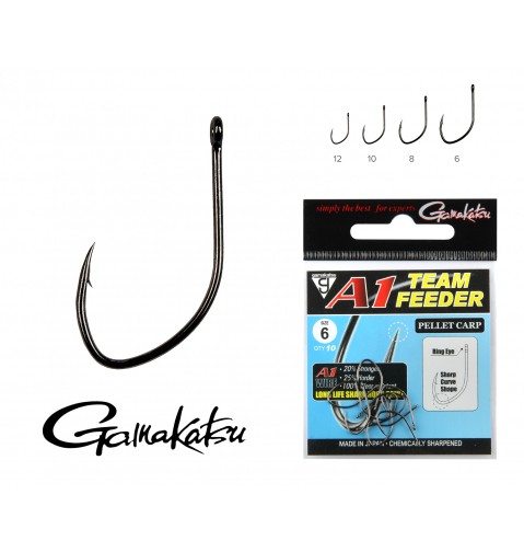 A1 Team Feeder Pellet Carp 6-os 10/cs AKCIÓ -20%