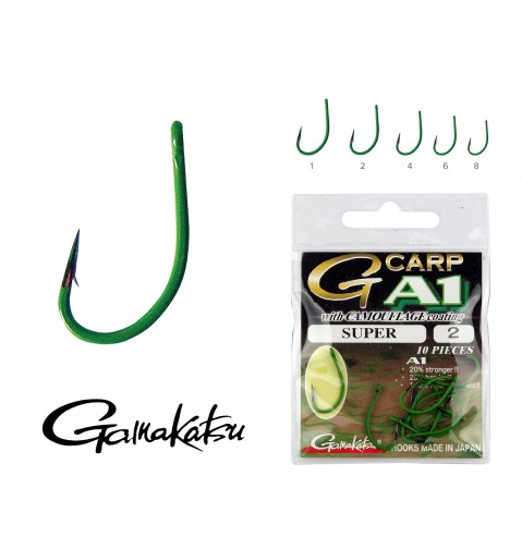 A1 Carp Green Super 8 10db/cs AKCIÓ -20%