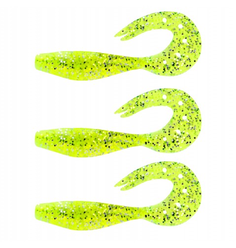 Twister Shad 11cm 3db/cs (Poppy Green)  AKCIÓ -50%