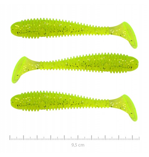 Swinger 9,5cm 3db/cs (Poppy Green)  AKCIÓ -30%