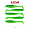 Zander Power Shad 8cm 5db/cs (Poison Green)