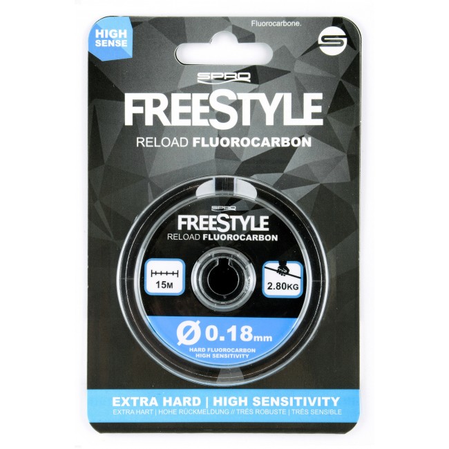 Freestyle Fluorocarbon 15m 0,18