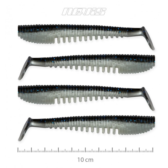 Impulse Shad 10cm 4db/cs (Bleak)
