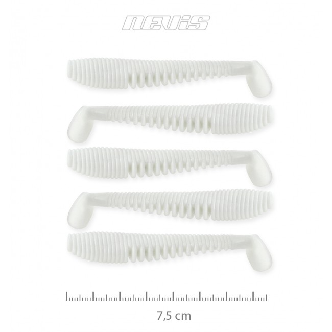 Impulse Shad 7.5cm 5db/cs (Classic white)