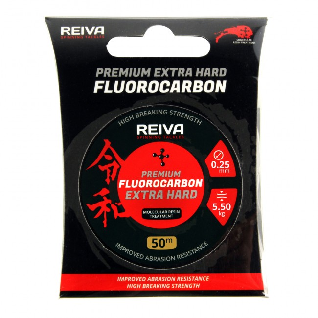 Reiva Fluorocarbon 50m/0.22mm