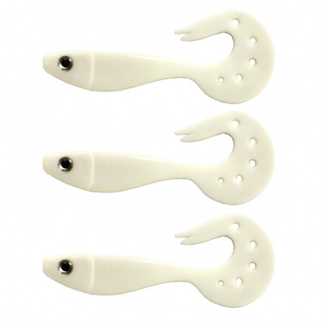 Twister Shad Nevis  3db/cs (Classic White)