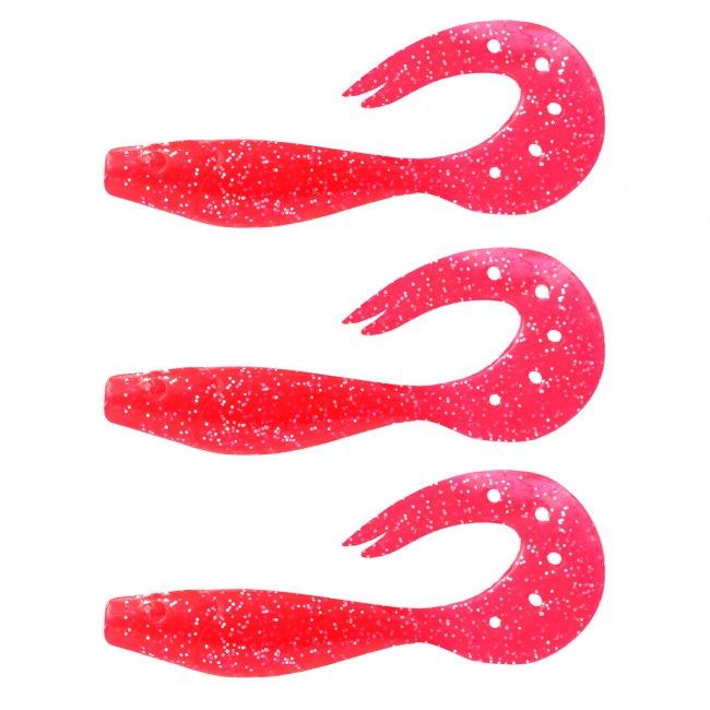 Twister Shad 11cm 3db/cs (Japanese Red)