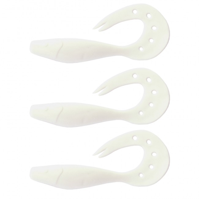 Twister Shad 11cm 3db/cs (Classic White)