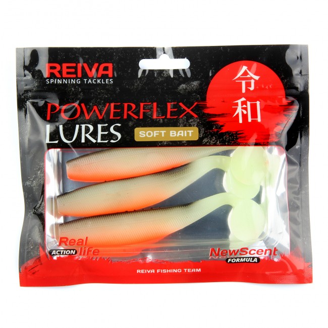 Flat Minnow shad 12,5cm 3db/cs (UV Roach)
