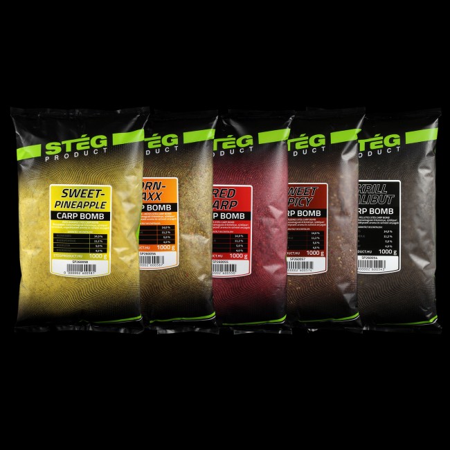 Stég Carp Bomb 1kg Red Carp  FIX AKCIÓ
