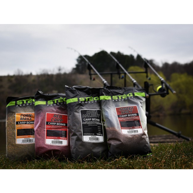 Stég Carp Bomb 1kg Red Carp  FIX AKCIÓ