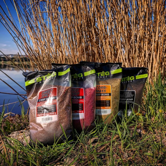 Stég Carp Bomb 1kg Red Carp  FIX AKCIÓ