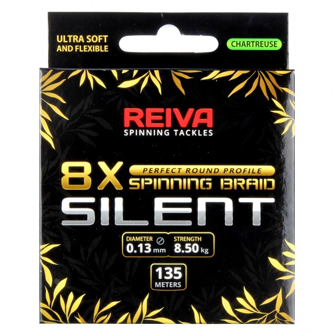 Reiva Silent 135m 0,23mm Fluo Green