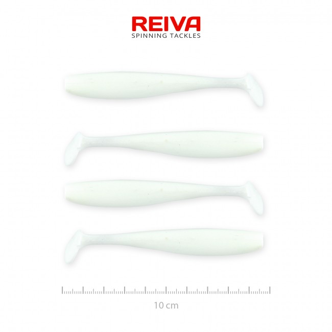 Flash Shad 10cm 4db/cs (Classic White)