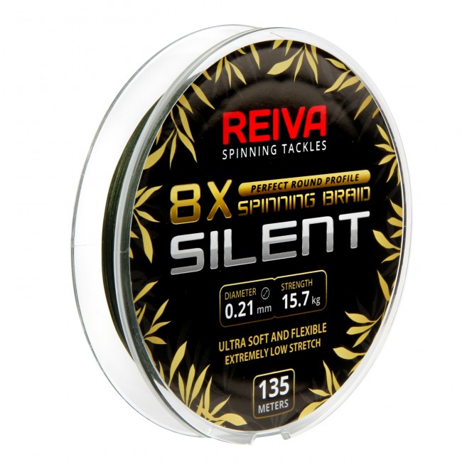 Reiva Silent 135m 0,10mm Camou Green