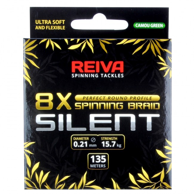 Reiva Silent 135m 0,10mm Camou Green