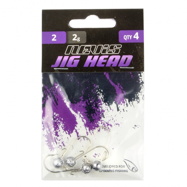 Jig fej 1-3.5g 4db/cs