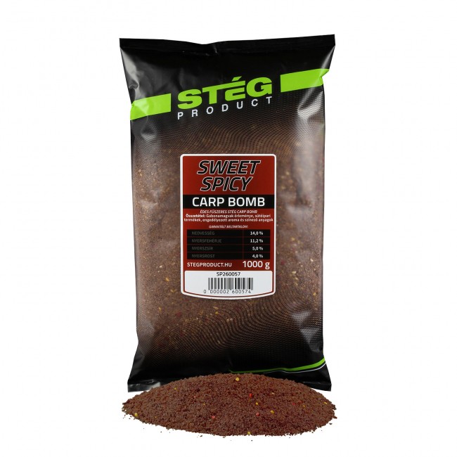 Stég Carp Bomb 1kg Sweet Spicy  FIX AKCIÓ