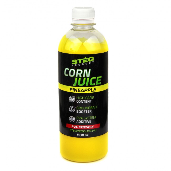 Stég Corn Juice 500ml Pineapple