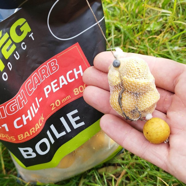 Stég High Carb Boilie 20mm 800g SZ-1 Chili-Peach