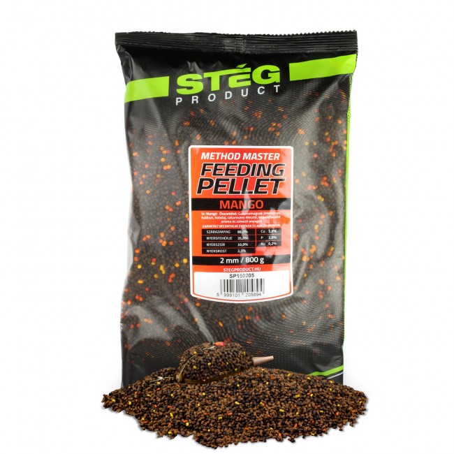 Stég Feeding Pellet 2mm 800g Mango 