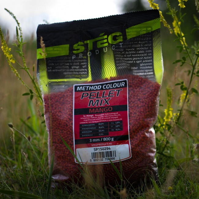 Stég Pellet Mix 3mm 800g Mangó