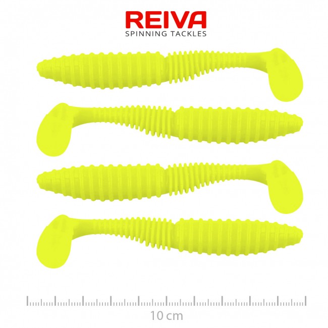 Zander Power Shad 10cm 4db/cs (Lemonade)