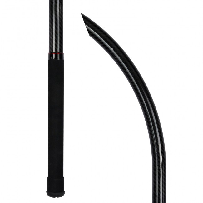 Carbon Bojli dobócső 25mm/120cm