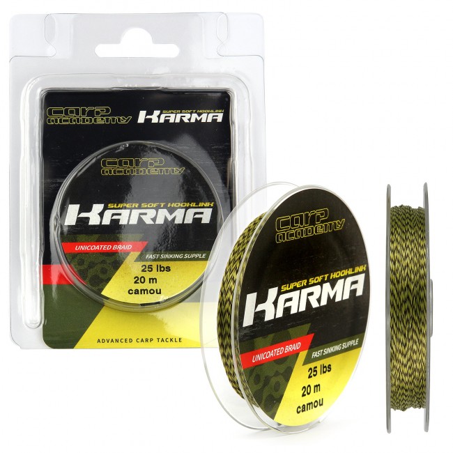 Karma Hooklink 20m 25lb Camo