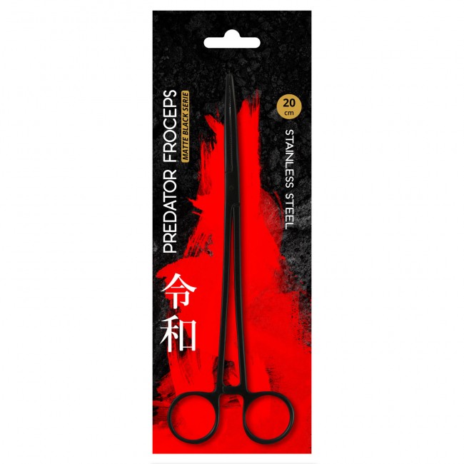 Reiva Horogkiszedő csipesz 20cm BLACK