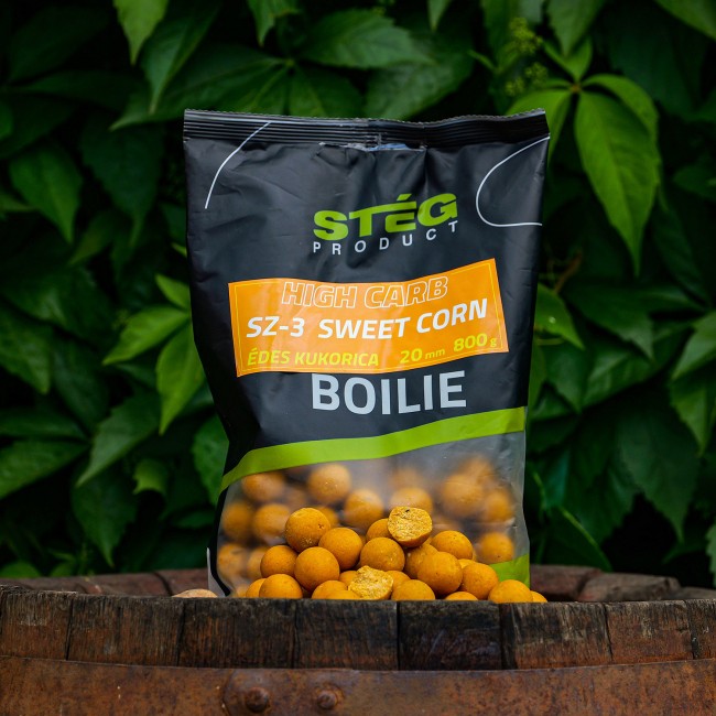 Stég High Carb Boilie 20mm 800g SZ-3 Sweet Corn