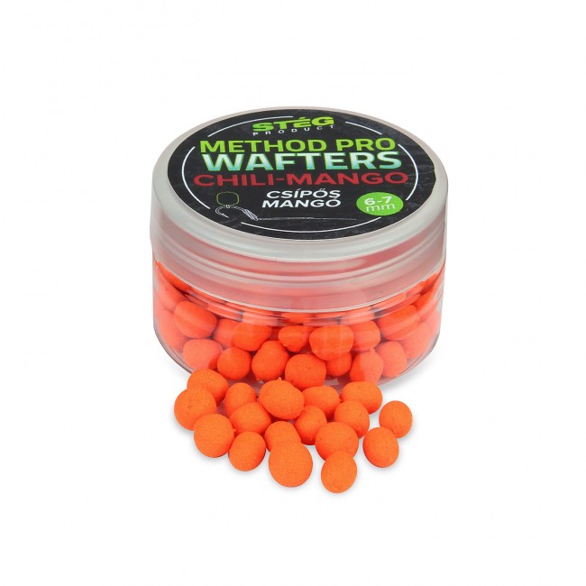 Stég Method PRO Wafters 6-7mm Chili - Mango
