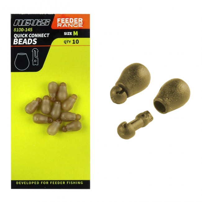 Gyorscsatlakozó gyöngy M 10db/cs.