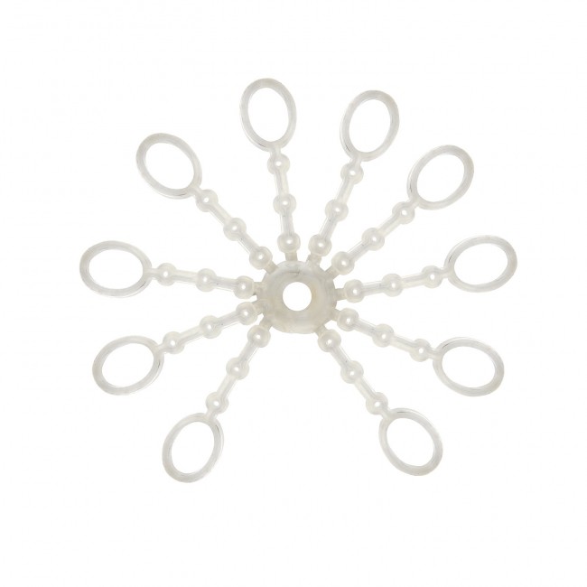 Csalirögzítő szilikon gyűrű  20db/cs