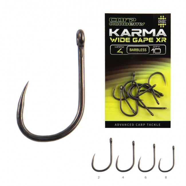 KARMA Wide Gape XR BARBLESS 2  10db/cs 