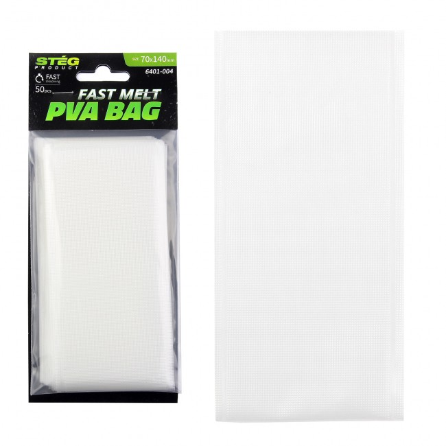 Stég PVA Tasak 70x140mm  50db/cs