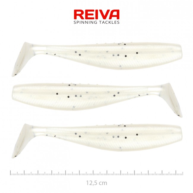 Flat Minnow shad 12,5cm 3db/cs (Pearl Dot)