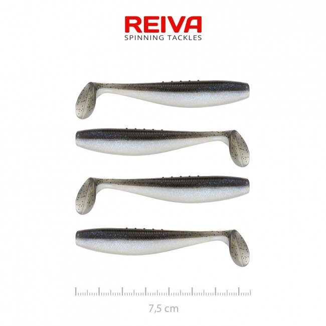 Flat Minnow shad 7,5cm 4db/cs (Magic Fish)