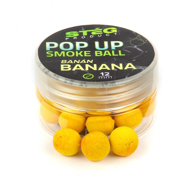 Stég Pop Up Smoke Ball 12mm 10g Banana