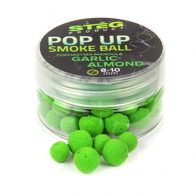 Stég Pop Up Smoke Ball 8-10mm 10g Garlic-Almond