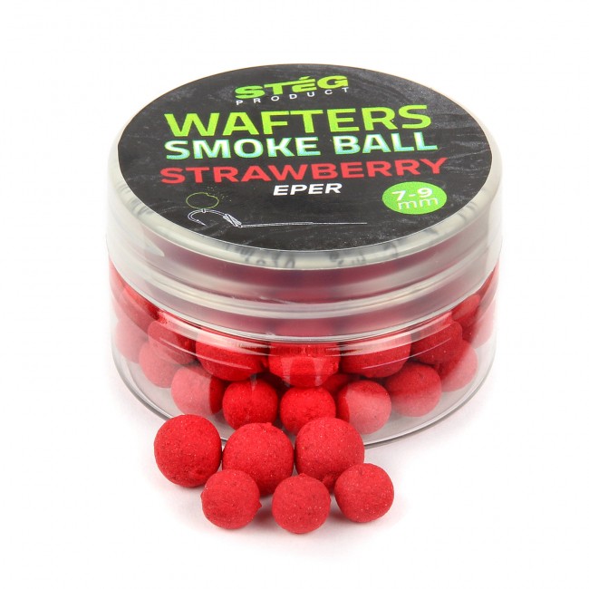 Stég Wafters Smoke Ball 7-9mm 15g Strawberry