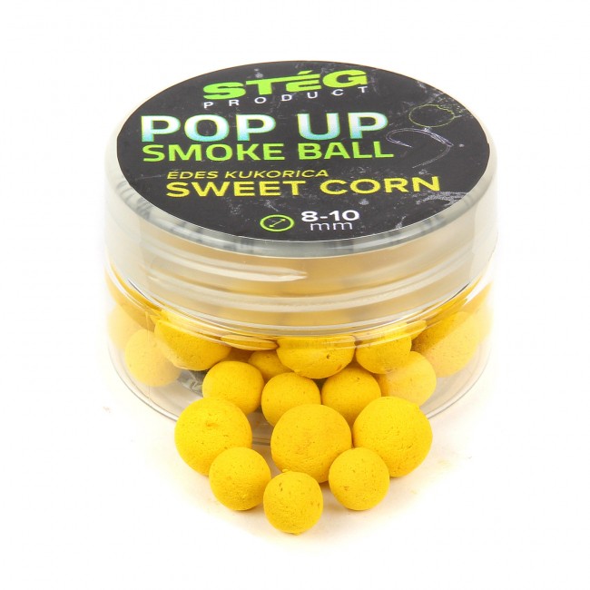 Stég Pop Up Smoke Ball 8-10mm 10g Sweet Corn