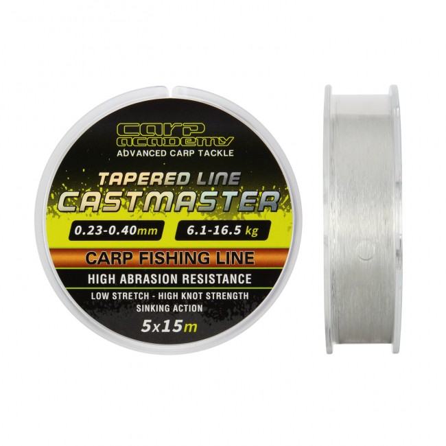 Castmaster Tapered Line 5x15m 0.26-0.40mm