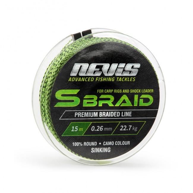 S Braid 15m/0.18mm