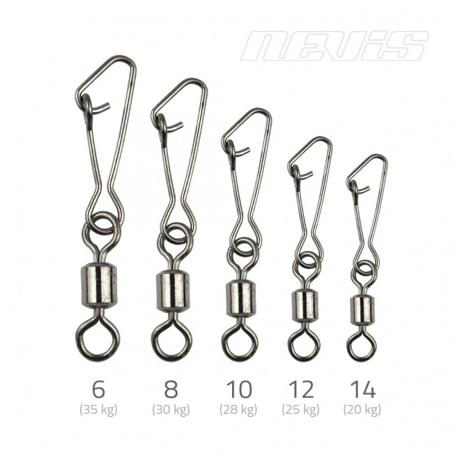 Hengeres forgó + kapocs 6-os 10db/cs