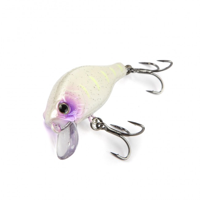 Fat Minnow 45 - White Ghost
